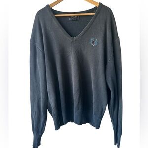 Christian Dior Monsieur Vintage Men’s V-Neck Sweater Large